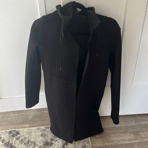 Lulemon knee length jacket.